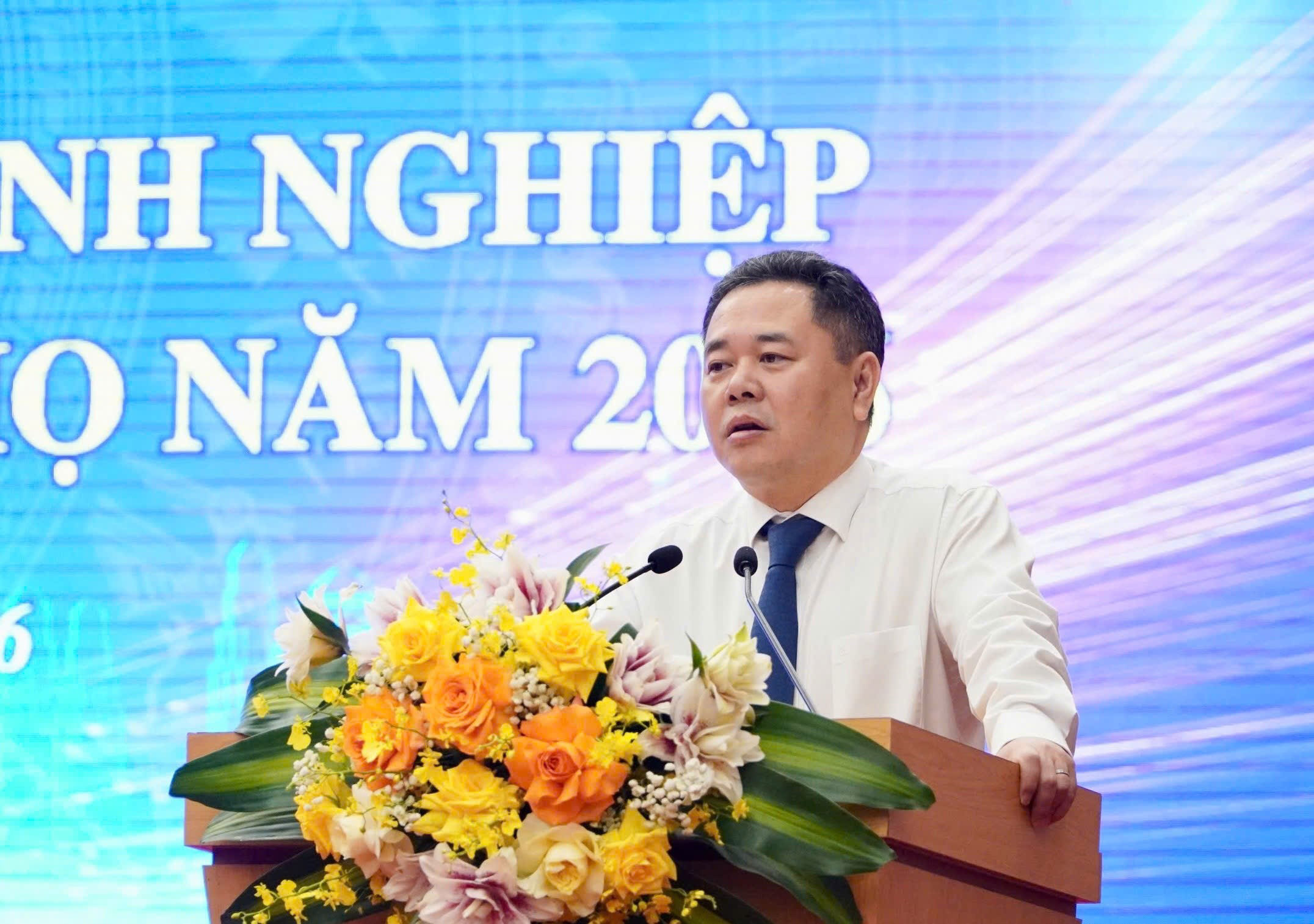 Phó Thống đốc NHNN Nguyễn Ngọc Cảnh phát biểu chỉ đạo tại Hội nghị