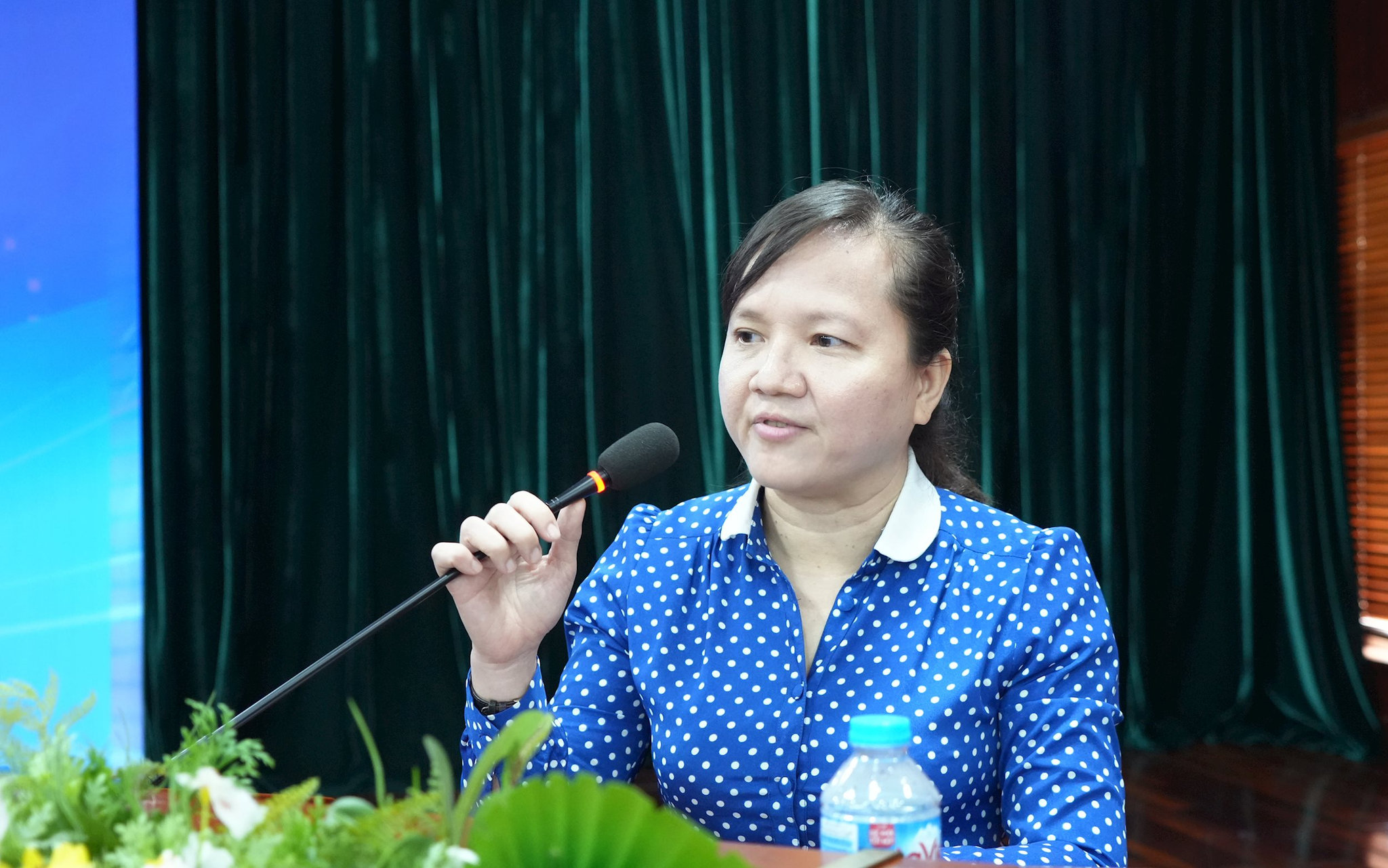 Đại diện Viện Kiểm sát Nhân dân TP. Hồ Chí Minh phát biểu tại hội thảo