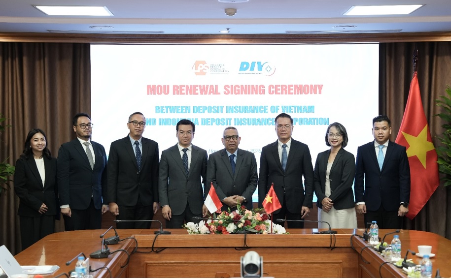 Bảo hiểm tiền gửi Việt Nam và Tổng công ty Bảo hiểm tiền gửi Indonesia tăng cường hợp tác, chia sẻ kinh nghiệm nghiệp vụ