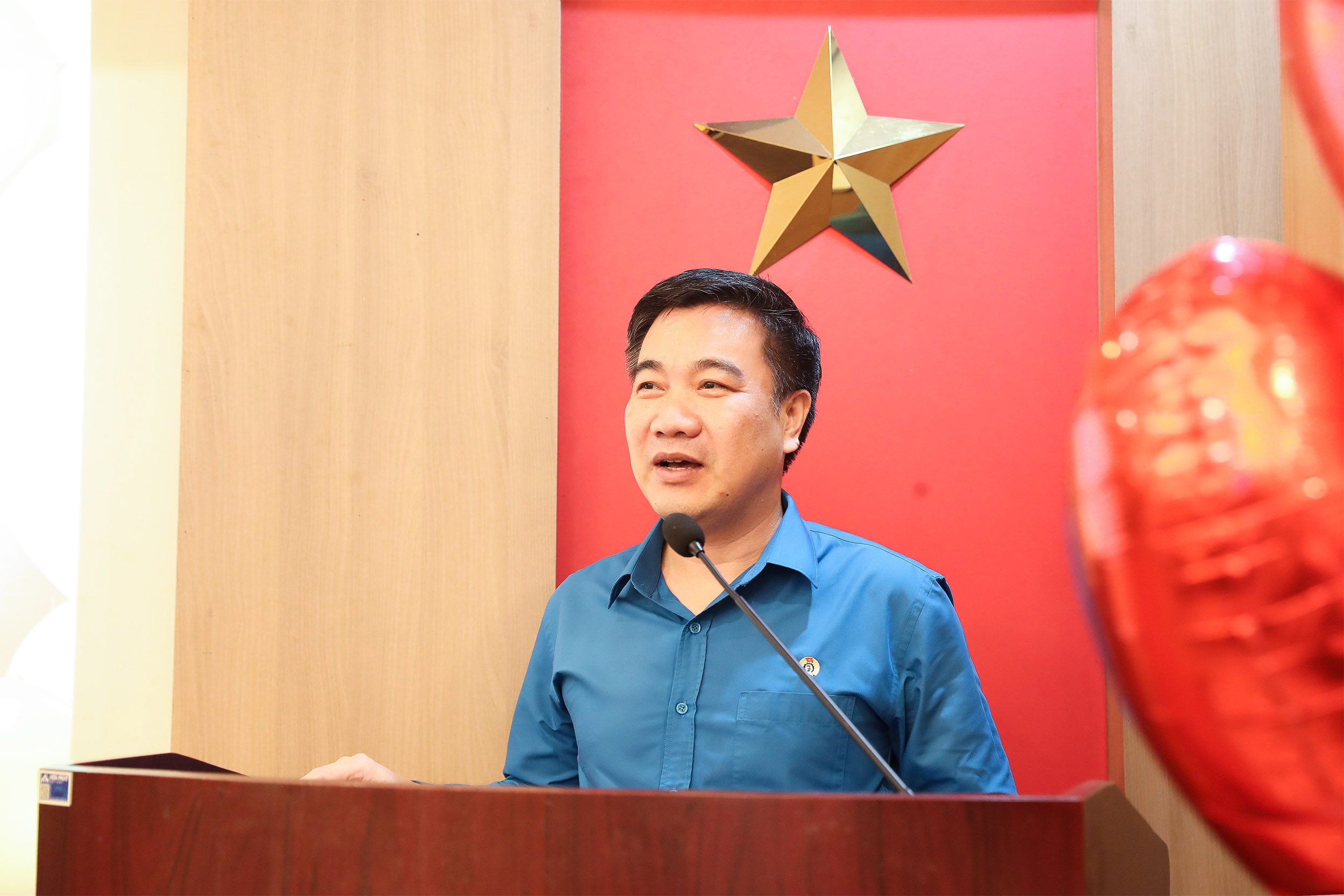 Ông Nguyễn Thành Trung, Phó Chủ tịch Công đoàn Ngân hàng Việt Nam