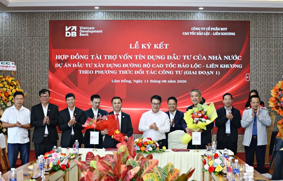 VDB tài trợ 4.978 tỷ đồng cho dự án Cao tốc Bảo Lộc - Liên Khương