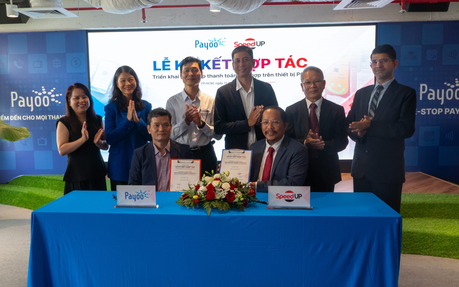 Payoo hợp tác cùng SpeedUP tích hợp giải pháp thanh toán toàn diện trên thiết bị POS