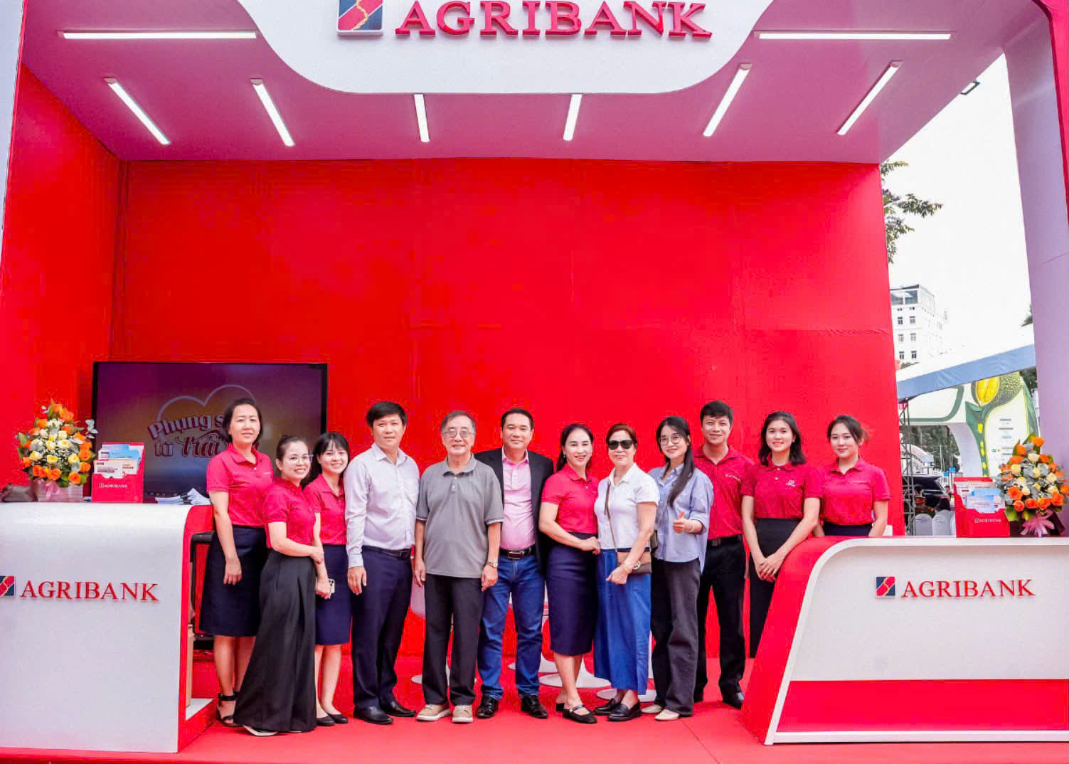 Gian hàng Agribank tại Lễ hội sầu riêng Đắk Lắk năm 2026