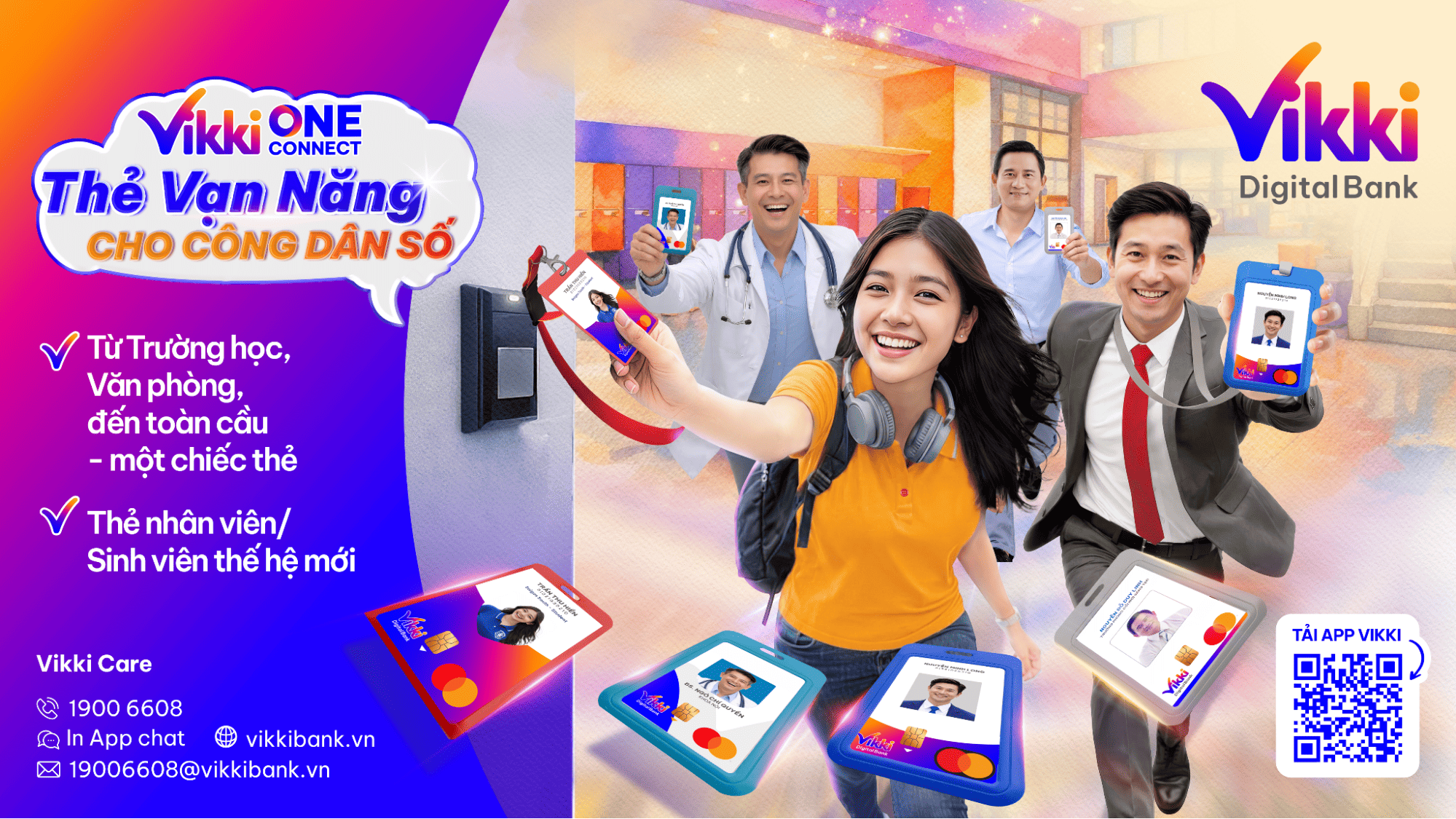 Thẻ Vạn năng cho Công dân Số VikkiONE Connect