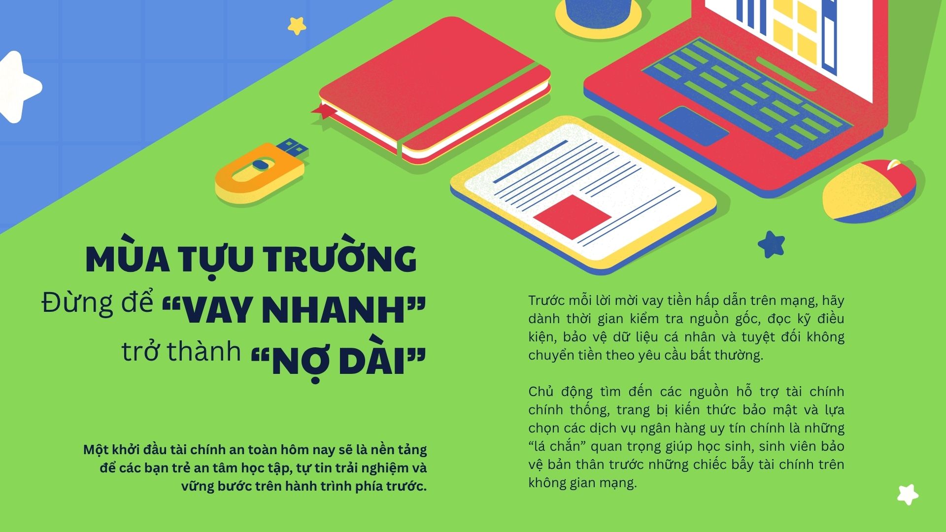 Bẫy “tín dụng đen” mùa tựu trường: nhận diện thủ đoạn và lựa chọn tài chính an toàn cho sinh viên