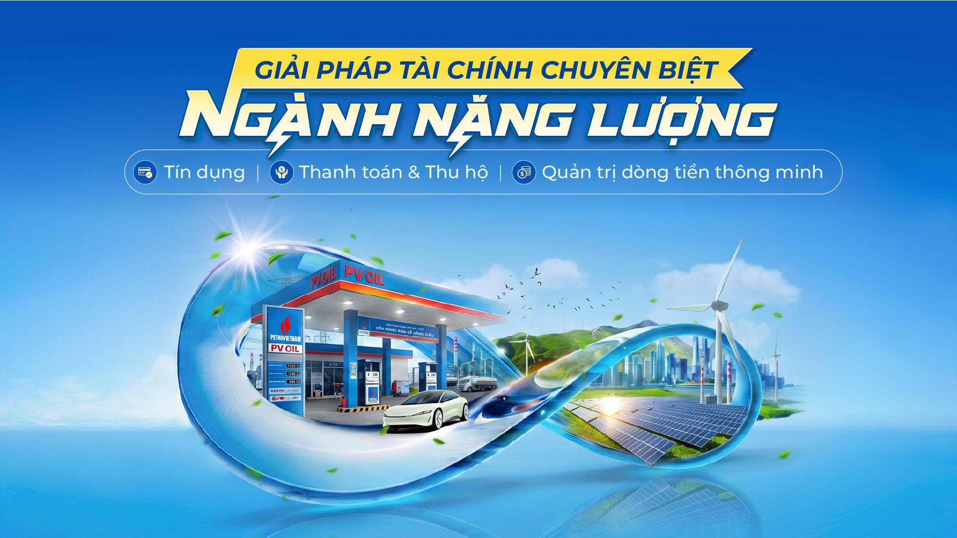 PVcomBank triển khai hệ sinh thái giải pháp tài chính chuyên biệt, hỗ trợ doanh nghiệp ngành năng lượng số hóa thanh toán, thu hộ và quản trị dòng tiền