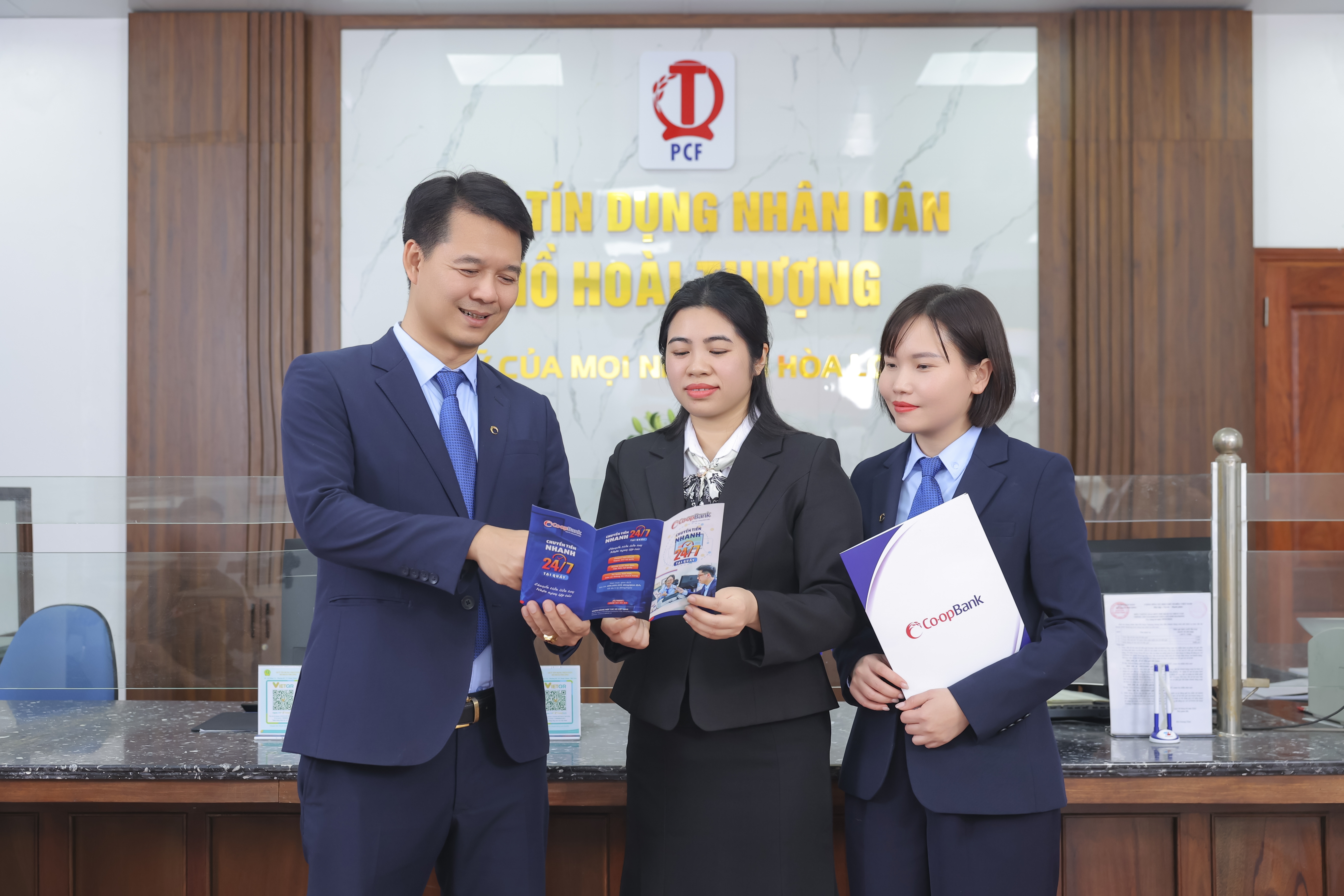 Co-opBank luôn đồng hành và hỗ trợ các QTDND (Ảnh minh họa)