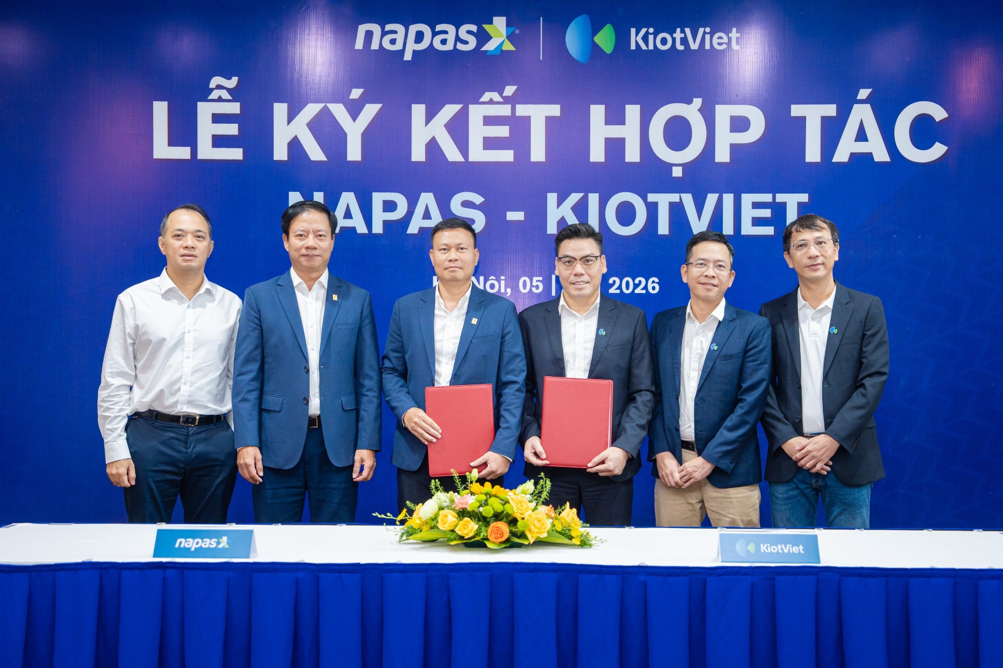 NAPAS - KiotViet hợp tác mở rộng hệ sinh thái thanh toán VietQR