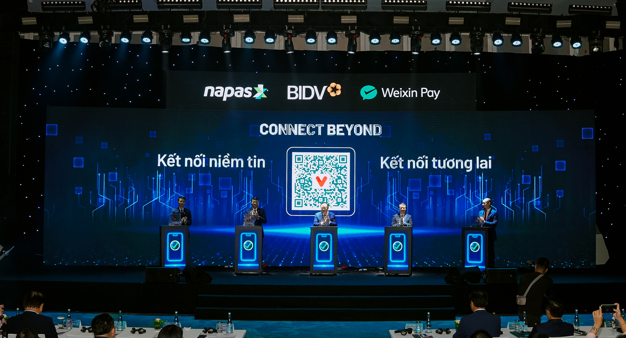 NAPAS, BIDV và Weixin Pay hợp tác mở rộng dịch vụ thanh toán qua mã QR giữa Việt Nam - Trung Quốc