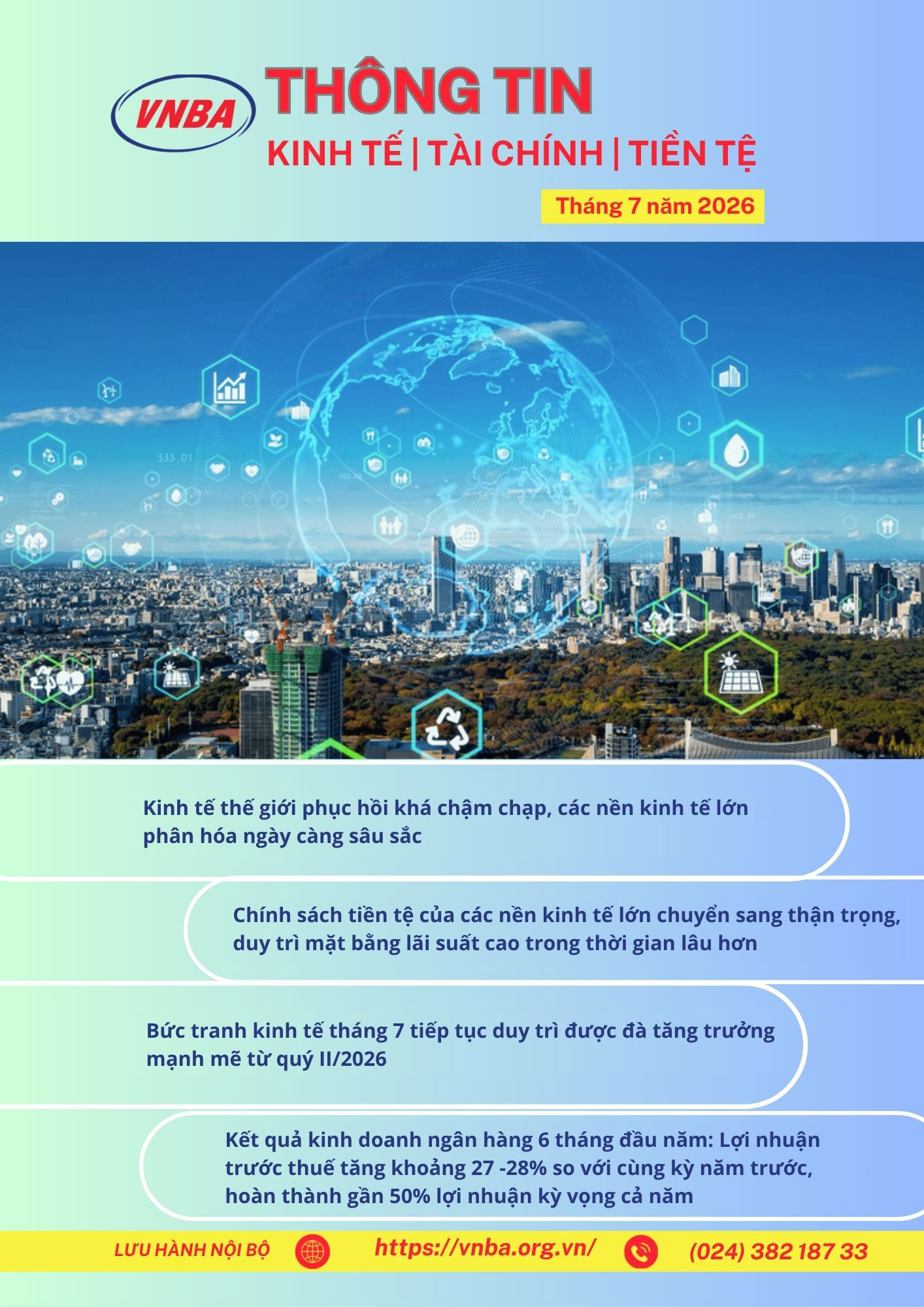 Thông tin Kinh tế - Tài chính - Tiền tệ tháng 7/2026