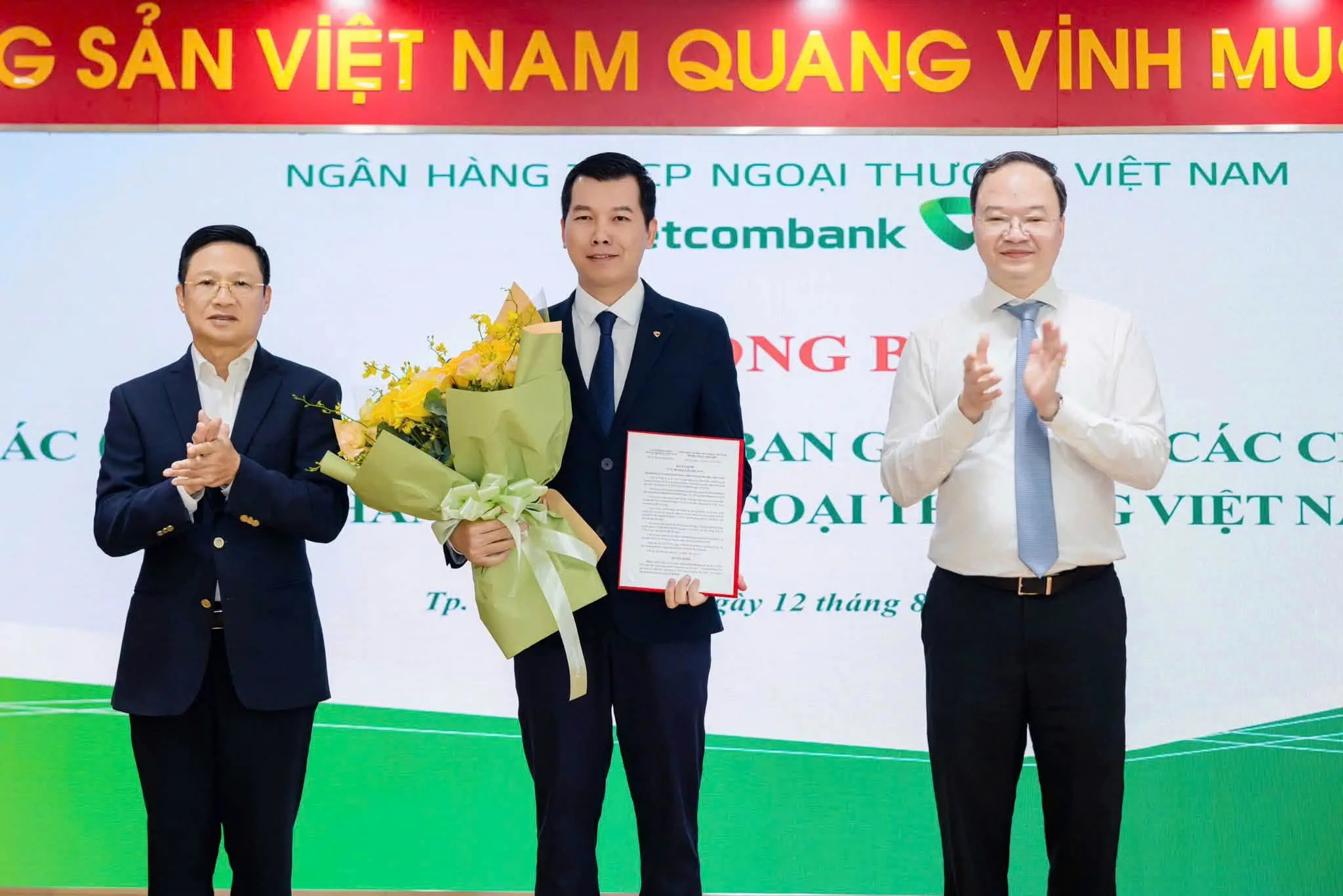 Vietcombank kiện toàn nhân sự giám đốc tại 4 chi nhánh trong hệ thống