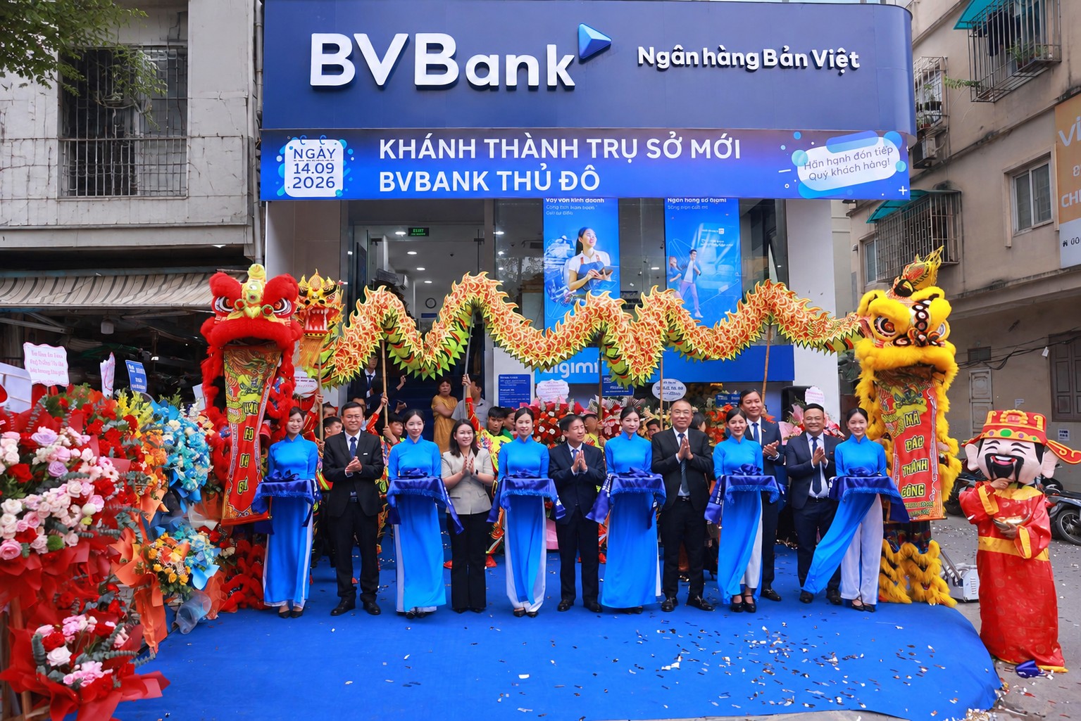 BVBank khánh thành trụ sở mới – BVBank Thủ Đô