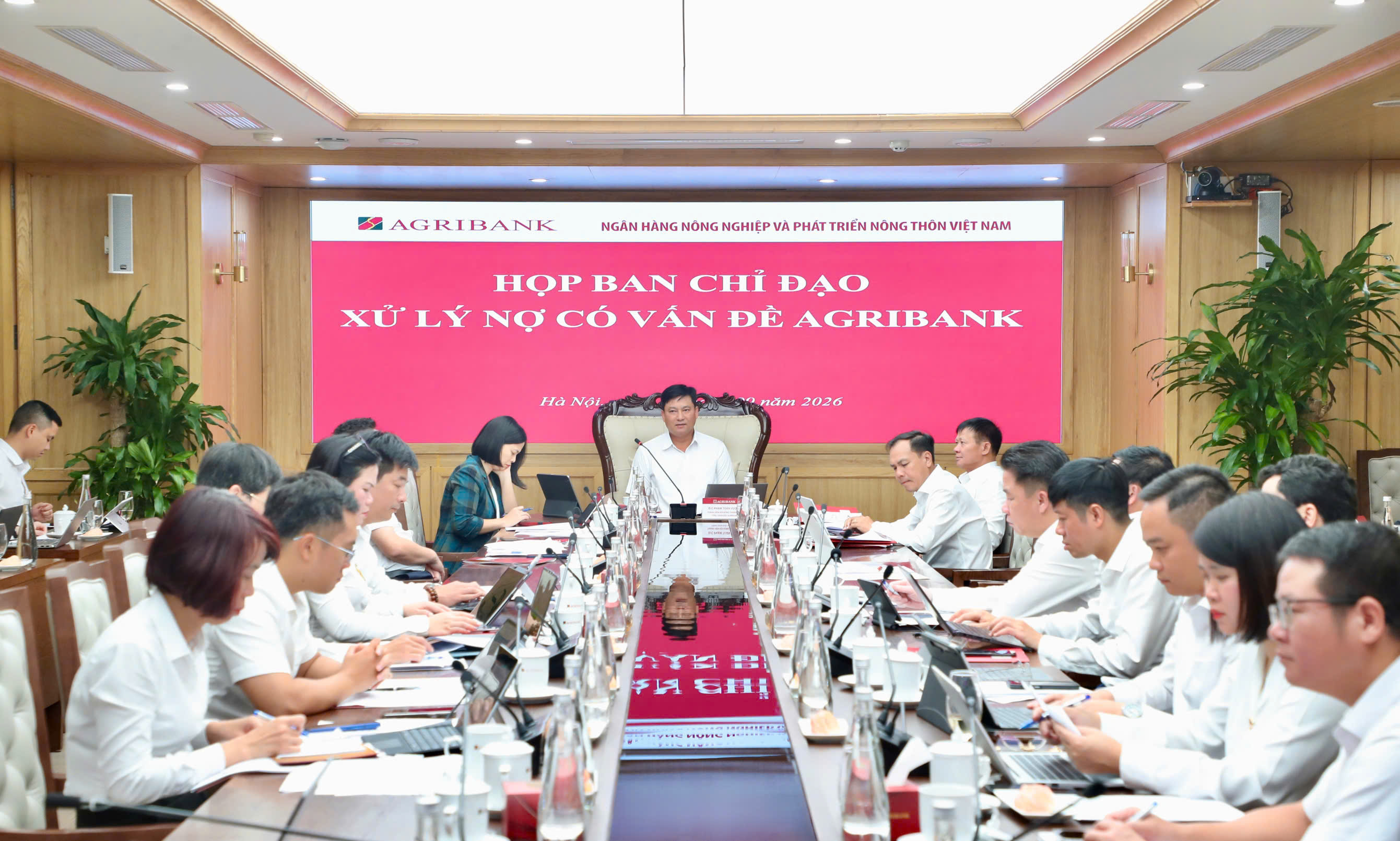 Agribank tập trung triển khai công tác xử lý, thu hồi nợ những tháng cuối năm 2026