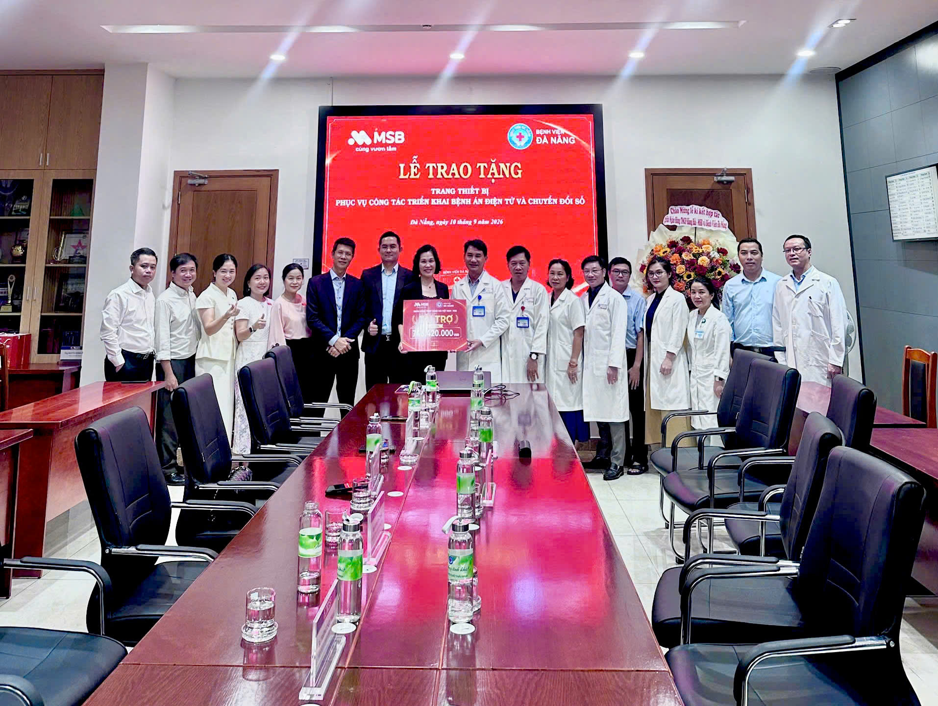 MSB đồng hành cùng Bệnh viện Đà Nẵng số hóa quy trình xét nghiệm
