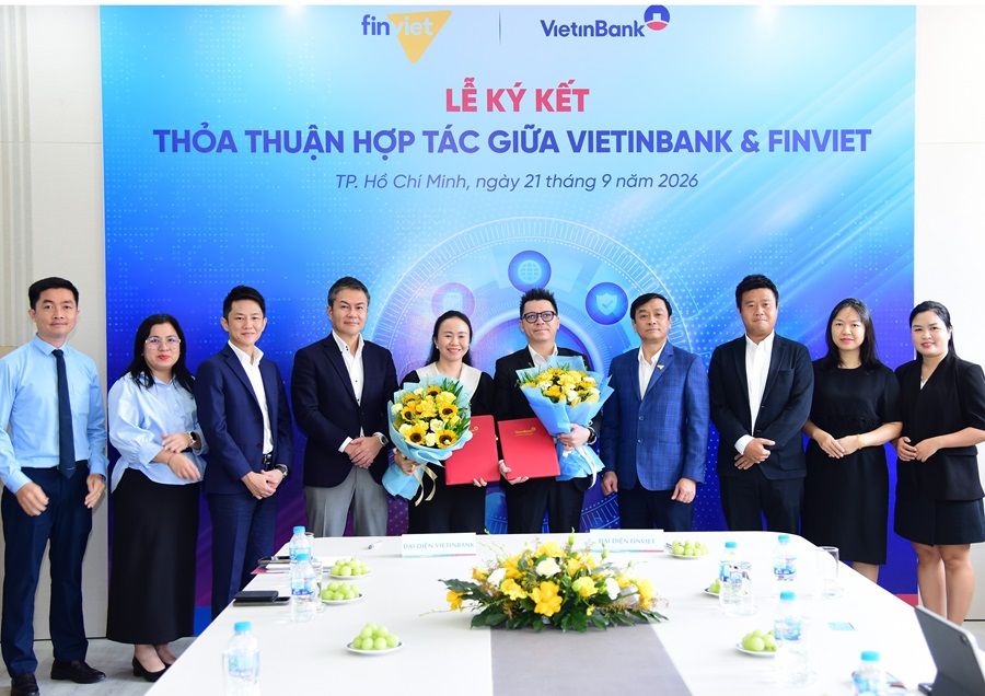 Lễ Ký kết Thoả thuận hợp tác giữa VietinBank và Finviet (Ảnh: XN)