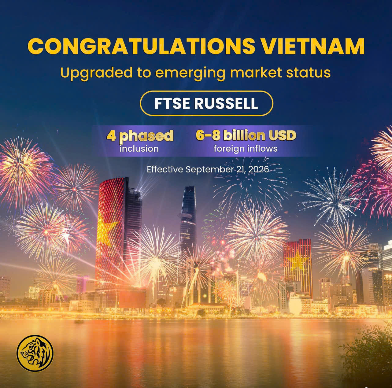Cổ phiếu BID được lựa chọn vào FTSE All-World