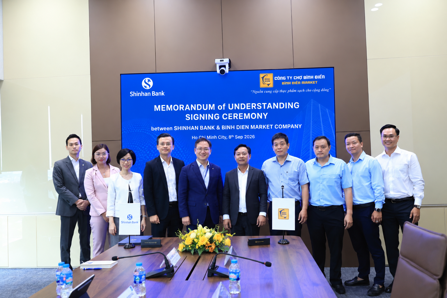 Quan hệ hợp tác giữa hai bên góp phần mở rộng cơ hội tiếp cận tài chính chính thức, hỗ trợ thương nhân tại Chợ Bình Điền chủ động nguồn vốn và phát triển kinh doanh bền vững.
