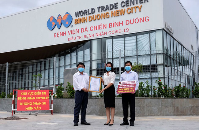 Agribank Binh Duong trien khai cac hoat dong ung ho cong tac phong chong dich 2