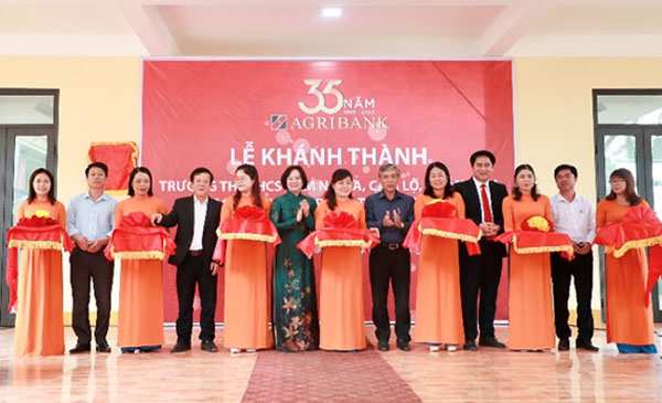 Agribank khanh thanh cac cong trinh an sinh xa hoi 2
