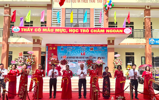 Agribank tài trợ 5 tỷ đồng xây dựng trường học tại Thái Thụy, Thái Bình