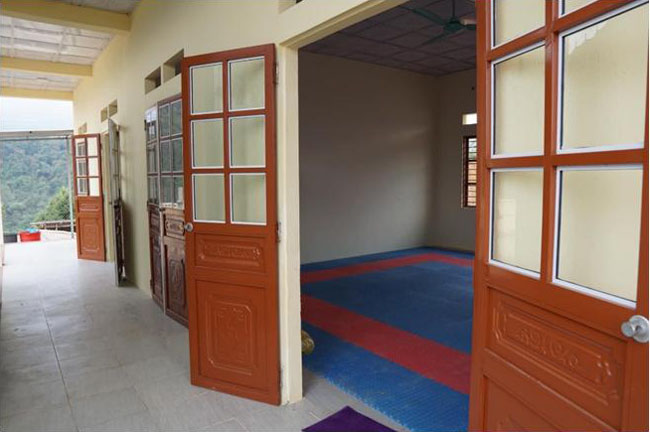NAPAS VAMC tham gia ho tro cong trinh diem truong mam non Long Lot 3