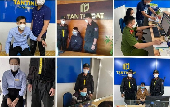 Bắt 2 đối tượng trong đường dây cho vay nặng lãi liên tỉnh