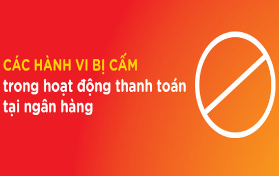 Các hành vi bị cấm trong hoạt động thanh toán tại ngân hàng