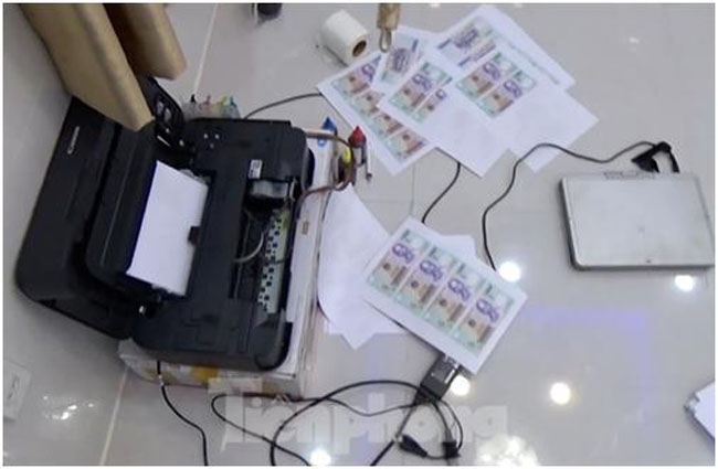 Cong an Binh Duong triet xoa o san xuat tien gia quy mo lon 4