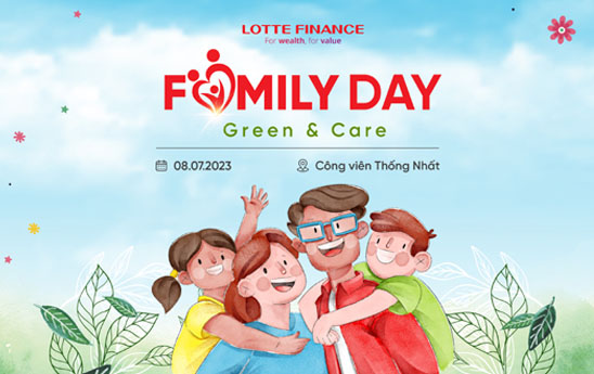 LOTTE Finance moi thau ve su kien Family day 2023