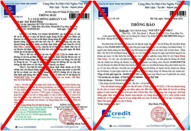 Mcredit khuyen cao khach hang canh giac 3