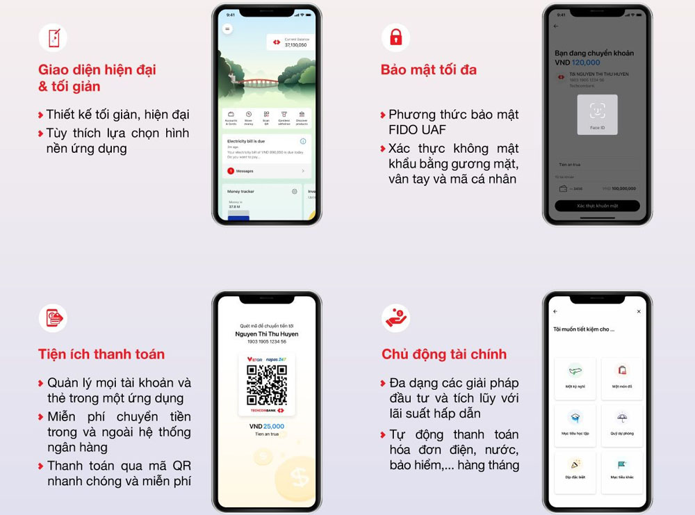Techcombank se ngung ung dung Fast Mobile 2