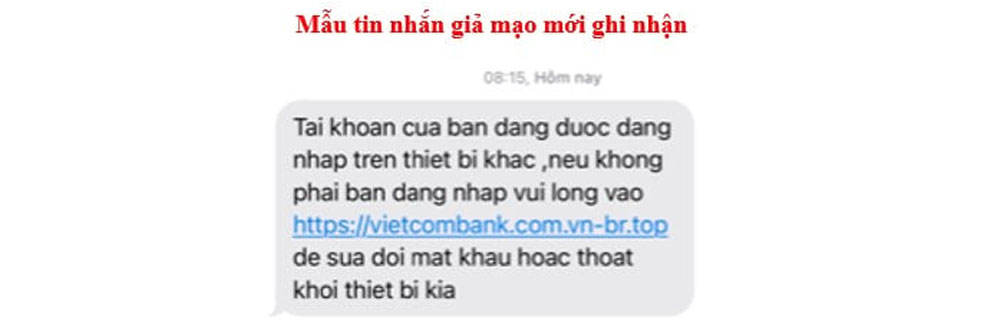 Vietcombank canh bao khach hang 2