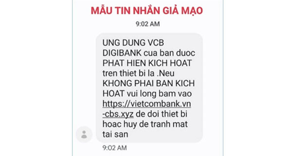 Vietcombank khuyen cao khach hang
