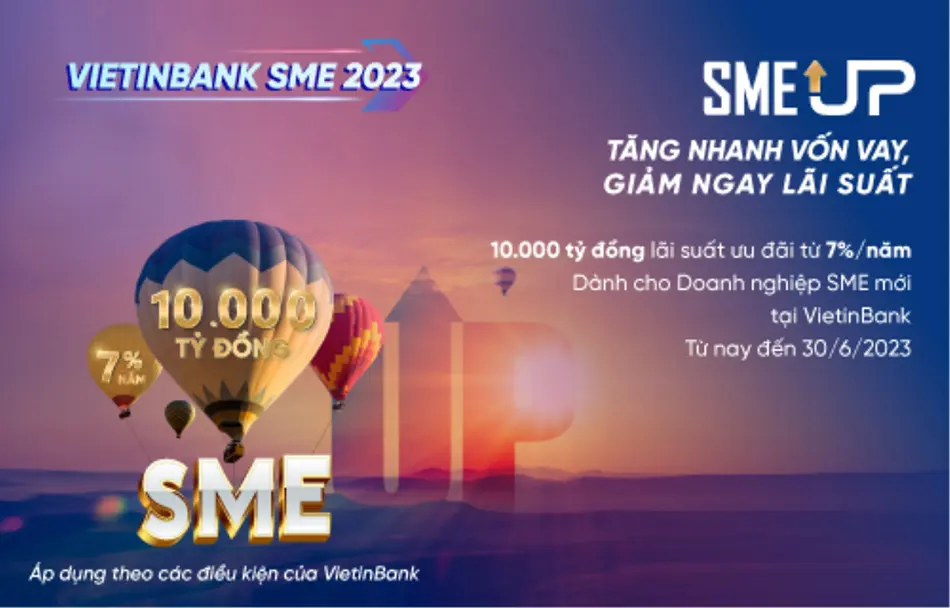 vietinbank tung goi 10000 ty dong cho doanh nghiep vua va nho moi thanh lap vay uu dai lai suat chi tu 7 nam1