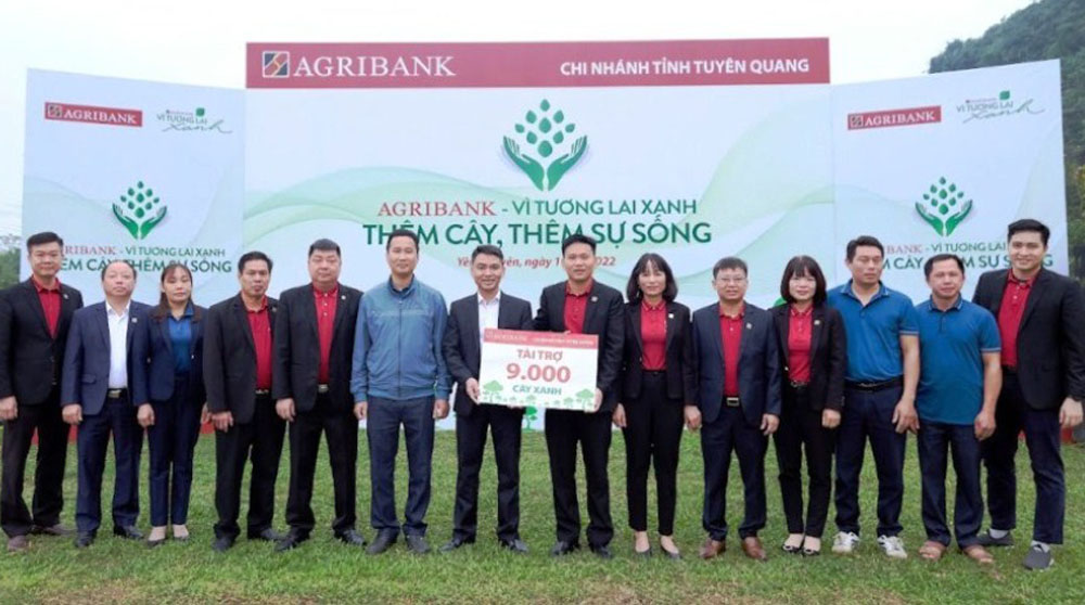 Agribank Tuyen Quang chung tay Vi mot Viet Nam xanh 1
