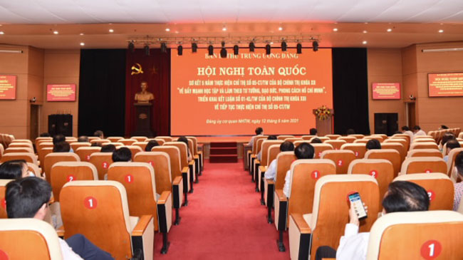 Hoi nghi truc tuyen toan quoc so ket 5 nam 4