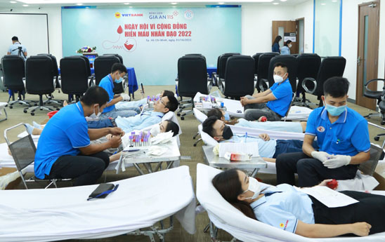 Vietbank tổ chức ngày hội hiến máu nhân đạo đợt 2