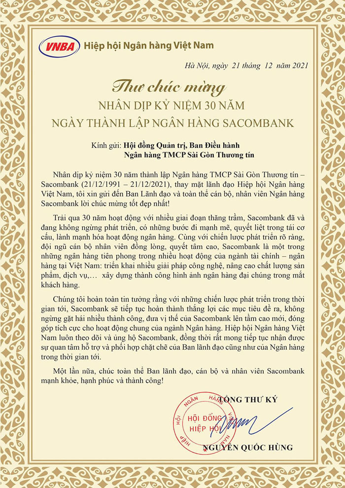 Chuc mung sacombank 1