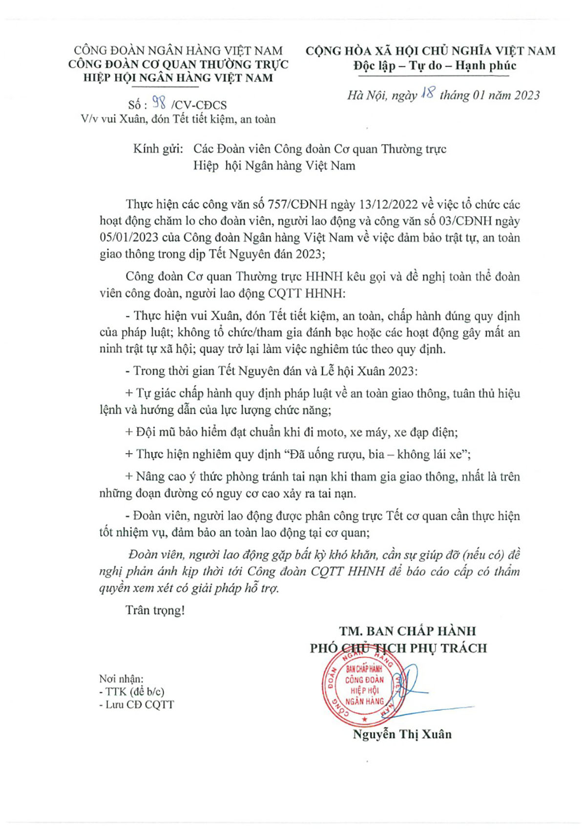 Tet tiet kiem an toan 1
