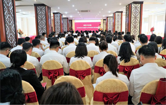 Agribank Nam Nghệ An tổ chức Hội nghị tập huấn nghiệp vụ tín dụng năm 2022