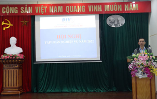 DIV Dong Bac Bo tap huan nghiep vu nam 2022