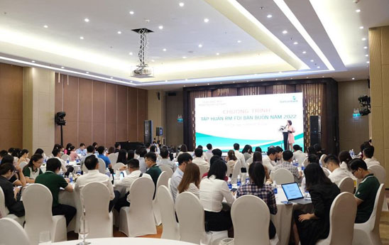 Vietcombank tổ chức tập huấn dành cho cán bộ phụ trách khách hàng FDI bán buôn năm 2022
