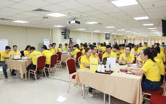 Vietnam Post dao tao cho doi ngu thuc thi Van hoa Doanh nghiep 1