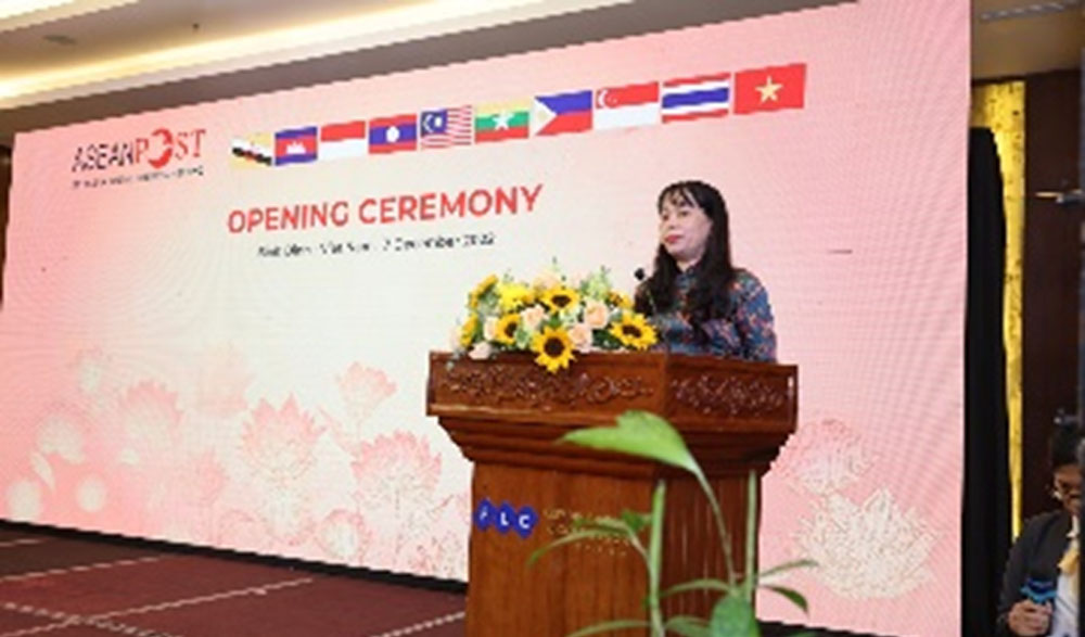 Khai mac Hoi nghi Buu chinh cac nuoc ASEAN 2