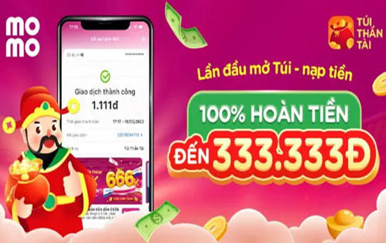 Mở Túi Thần Tài - Nạp tiền sinh lời