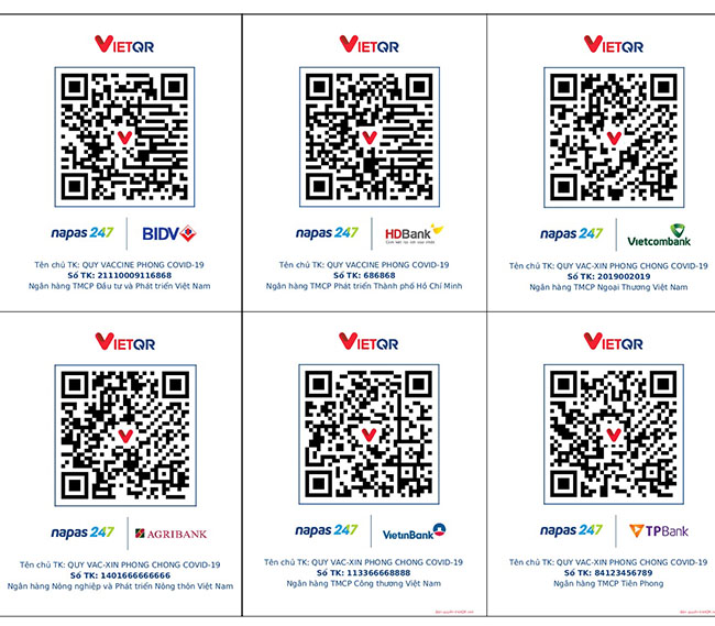 NAPAS va cac ngan hang chinh thuc ra mat thuong hieu VietQR 3