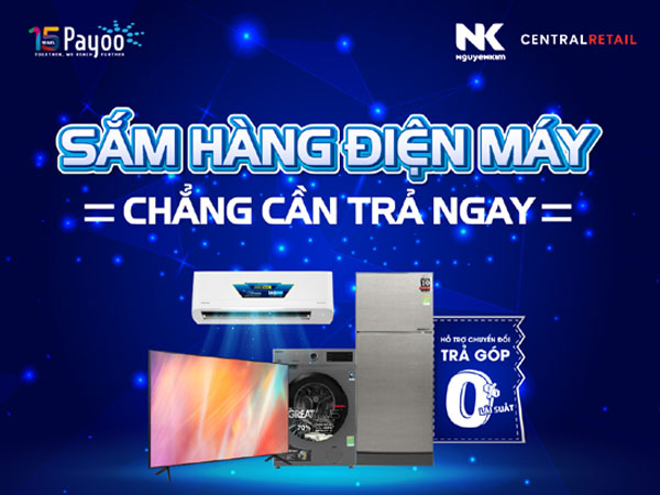 Payoo ho tro tra gop tai Dien may Nguyen Kim 2