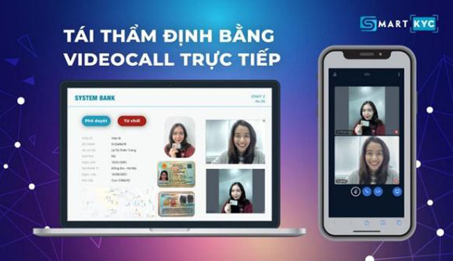 SmartKYC tich hop tinh nang Video call tang cuong bao mat 2