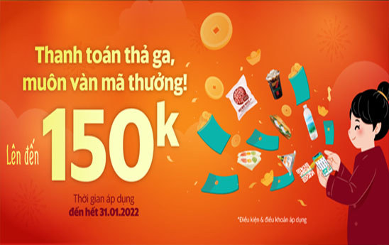 Thanh toán qua ví SmartPay nhận ngay voucher ưu đãi