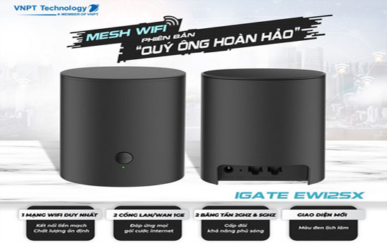 VNPT ra mắt phiên bản Mesh Wifi mới